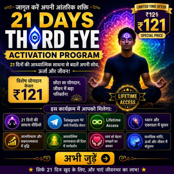 third-eye 21-Day Third Eye Activation Course | Meditation, Focus & Spiritual Practice